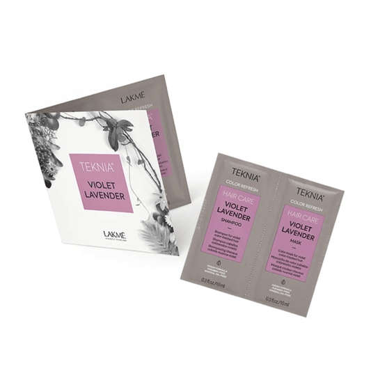 Lakme Teknia Refresh Violet Lavender Sachet Sample - tfusionsupplyLakme